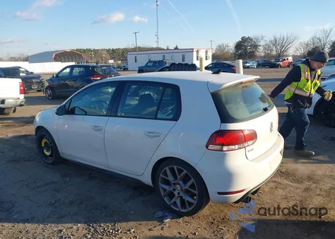 2013 Volkswagen Gti из США, поврежденный, VIN WVWHD7AJ2DW126743